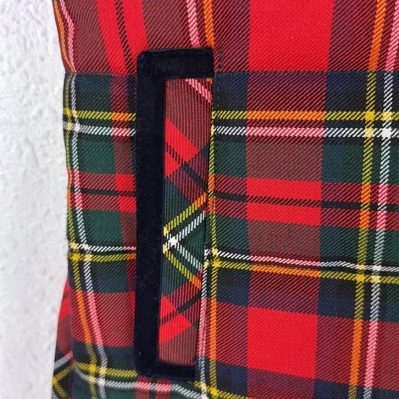 New nwt J.Crew Tartan Plaid Mountain Puffer Vest small - Picture 4 of 13